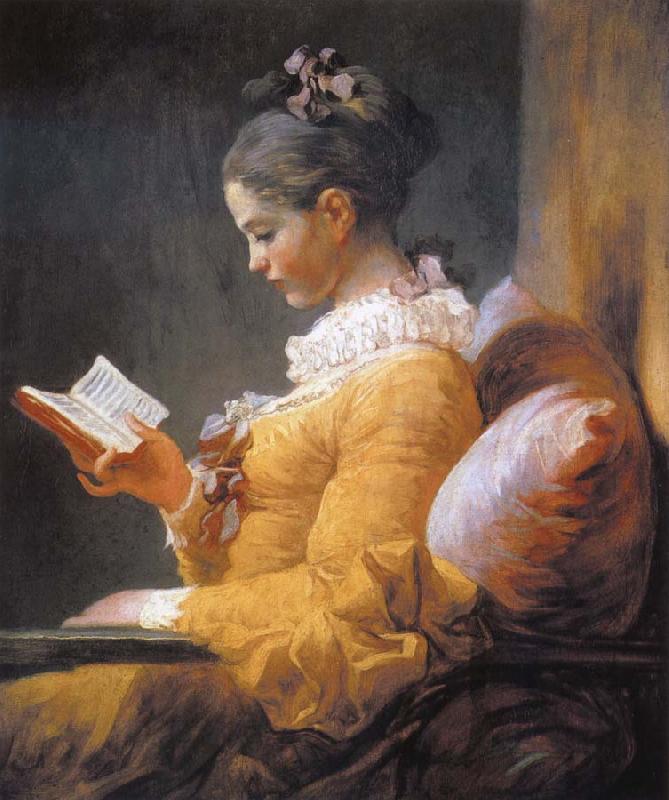 Jean Honore Fragonard A Young Girl Geading oil painting image
